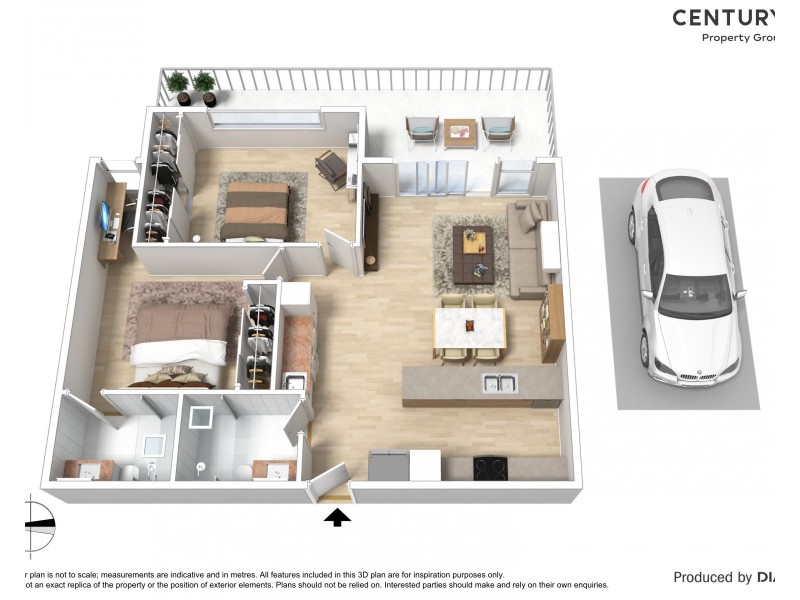 305/2a  Major Street, Highett VIC 3190 Floorplan