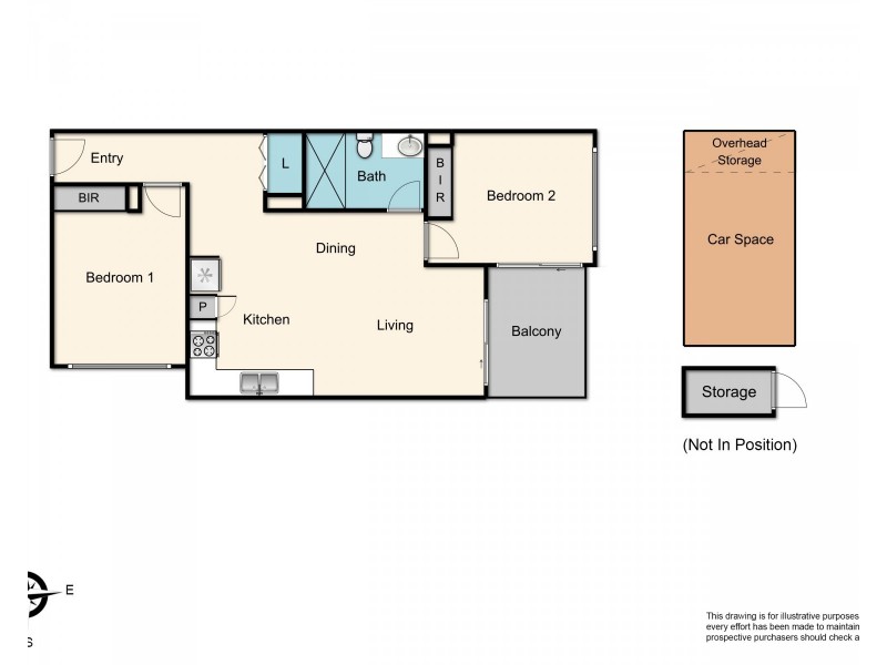 102/77 Mitchell Street, Bentleigh VIC 3204 Floorplan
