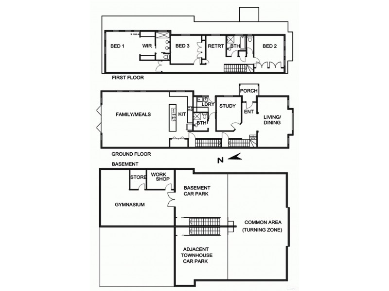 13A Florida Avenue, Beaumaris VIC 3193 Floorplan