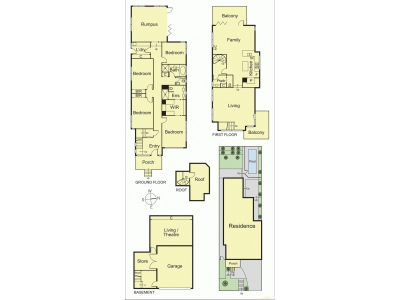 9 Olinda Avenue, Beaumaris VIC 3193 Floorplan