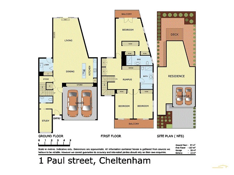 1 Paul Street, Cheltenham VIC 3192 Floorplan