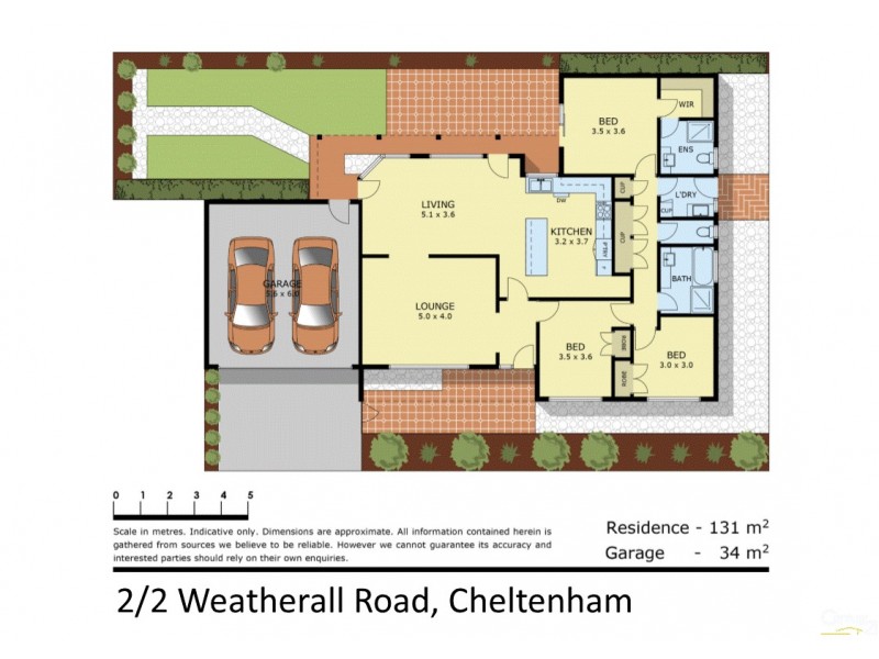 2/2 Weatherall Rd, Cheltenham VIC 3192 Floorplan