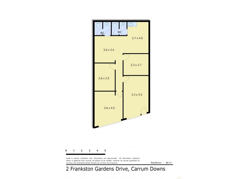 Shop 2/1 Frankston Gardens Drv, Carrum Downs VIC 3201 Floorplan