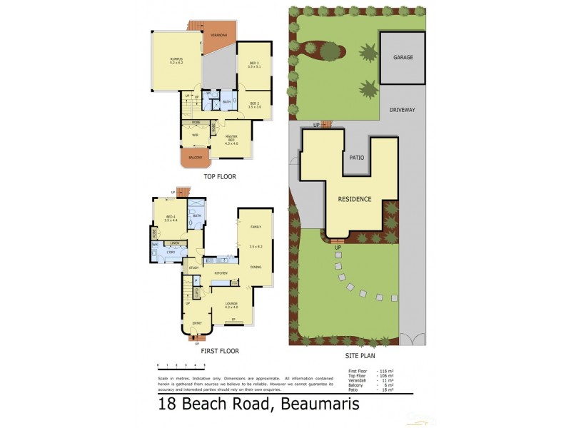 18 Beach Road, Beaumaris VIC 3193 Floorplan