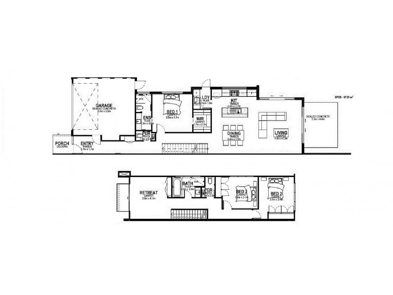 6B Birch Street, Mentone VIC 3194 Floorplan