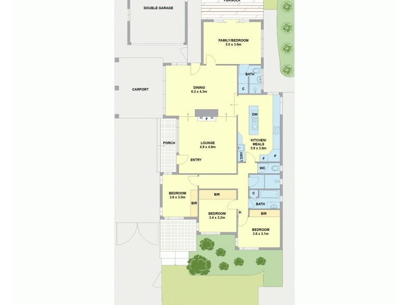 52 Scott Street, Beaumaris VIC 3193 Floorplan