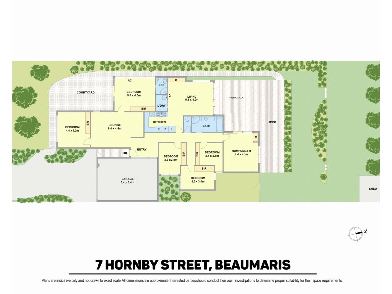 7 Hornby St, Beaumaris VIC 3193 Floorplan