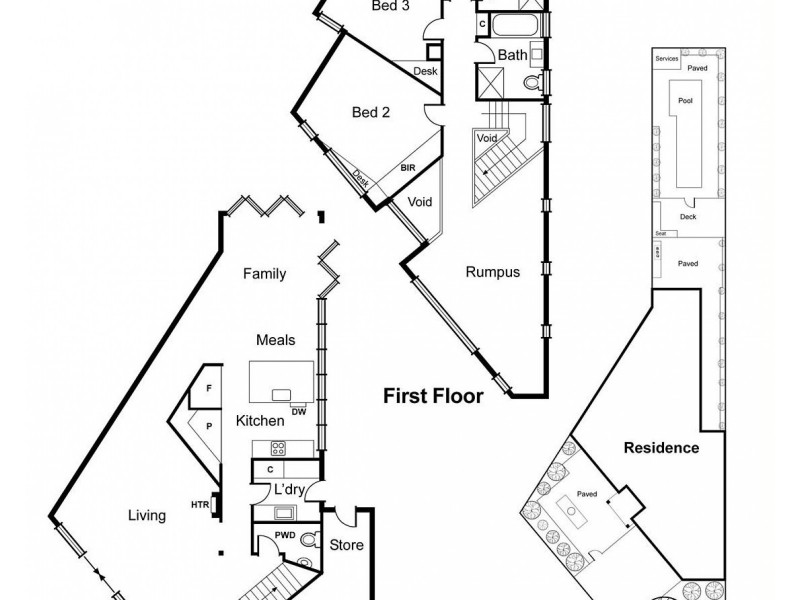 21 Coronet Grove, Beaumaris VIC 3193 Floorplan