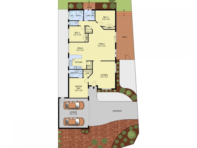 14 Overall Drive, Skye VIC 3977 Floorplan