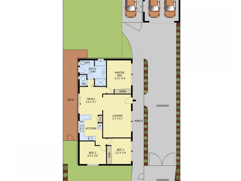 18 Erwin Drive, Seaford VIC 3198 Floorplan