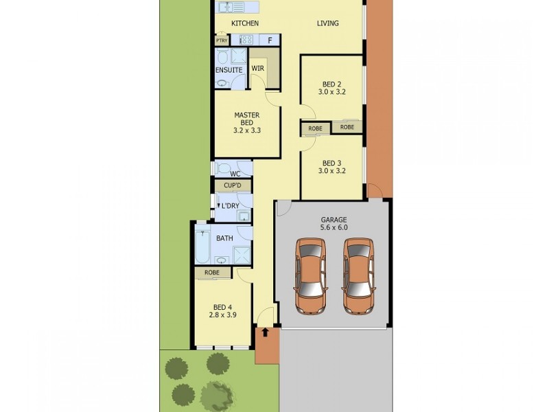 17 Alpina Street, Frankston North VIC 3200 Floorplan