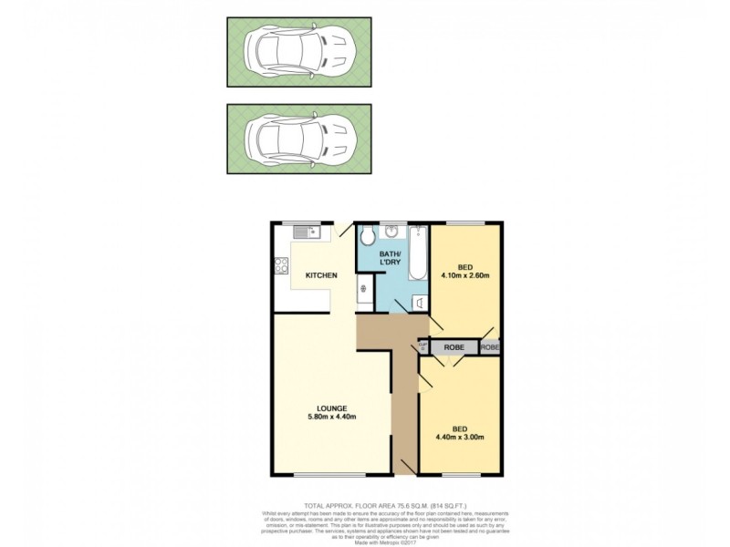 2/21 Tibrockney Street, Highett VIC 3190 Floorplan