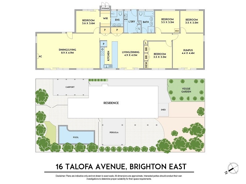 16  Talofa Avenue, Brighton East VIC 3187 Floorplan