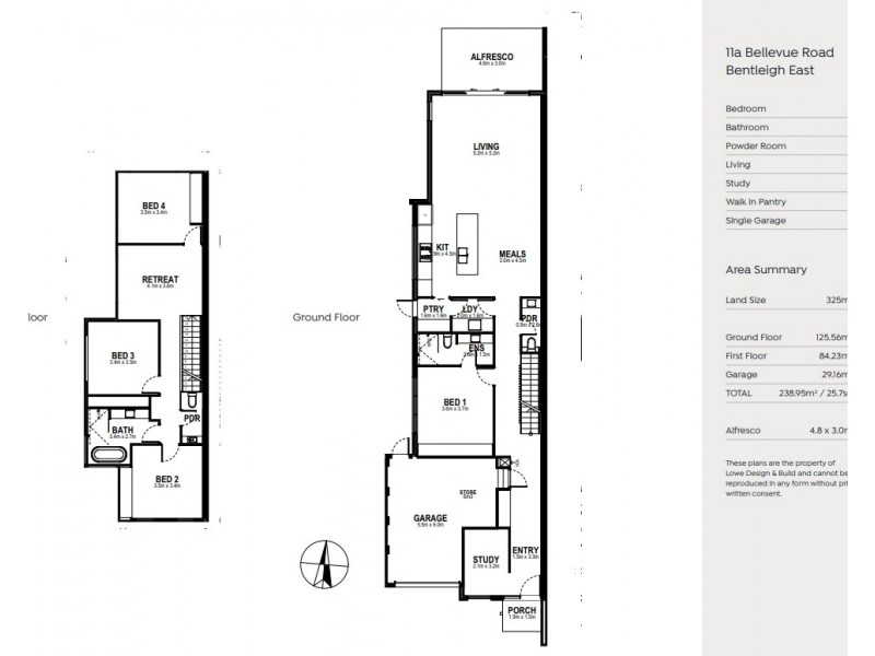 11a  Bellevue Road, Bentleigh East VIC 3165 Floorplan