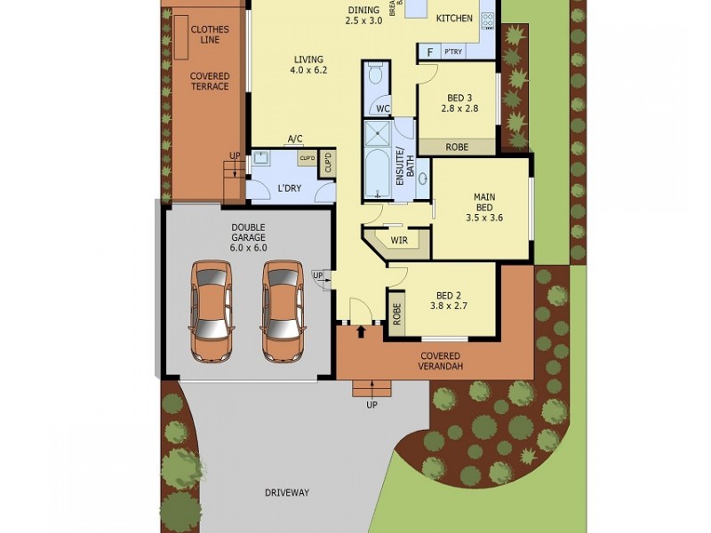 6 Wahgunyah Crescent, Langwarrin VIC 3910 Floorplan