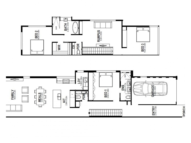 18B Surf Avenue, Beaumaris VIC 3193 Floorplan