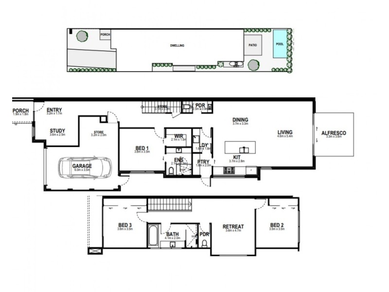 12a  Gale Street, Aspendale VIC 3195 Floorplan
