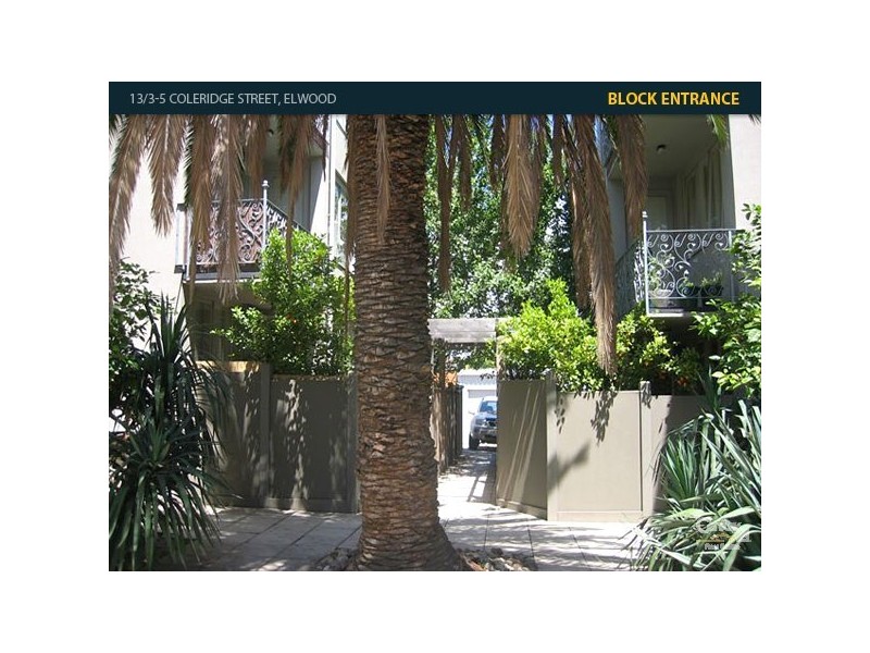 13/3-5 Coleridge Street, Elwood VIC 3184