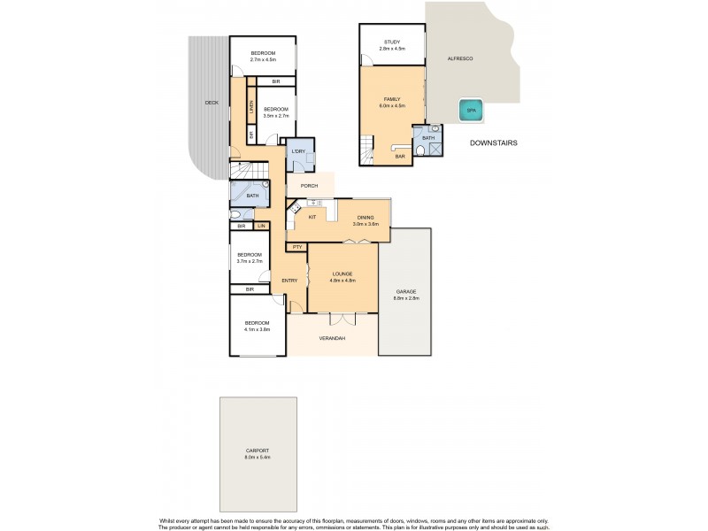 16 The Crest, Frankston South VIC 3199 Floorplan