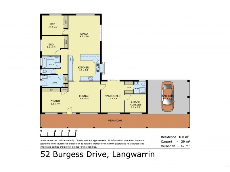52 Burgess Drive, Langwarrin VIC 3910 Floorplan