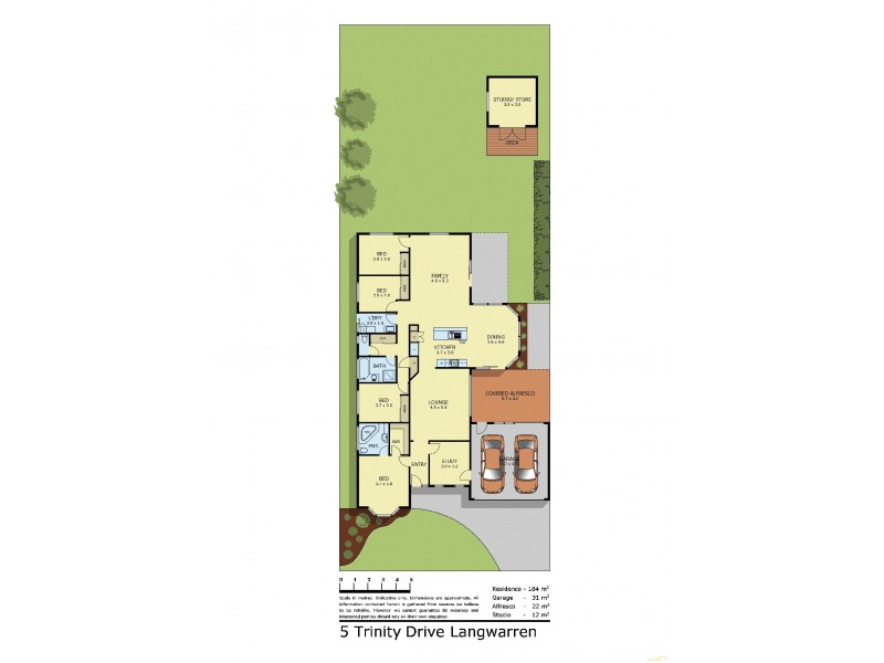 5 Trinity Drive, Langwarrin VIC 3910 Floorplan