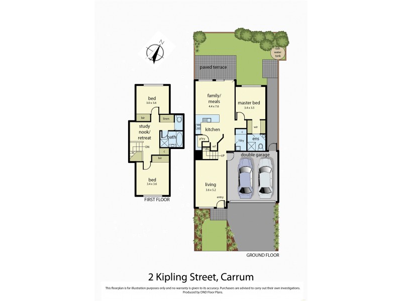 2 Kipling Street, Carrum VIC 3197 Floorplan