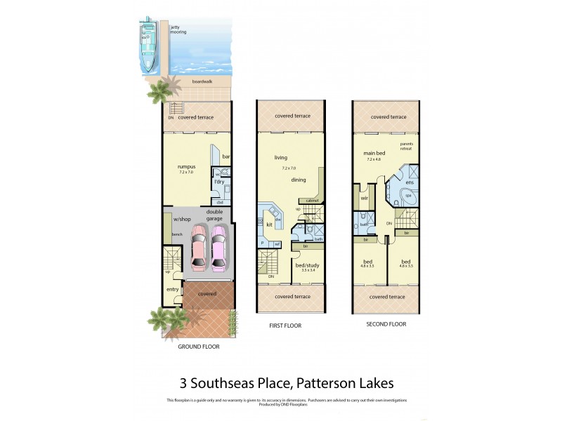 3 Southseas Place, Patterson Lakes VIC 3197 Floorplan