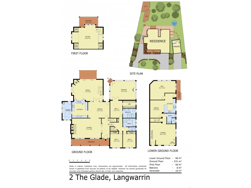 2 The Glade, Langwarrin VIC 3910 Floorplan