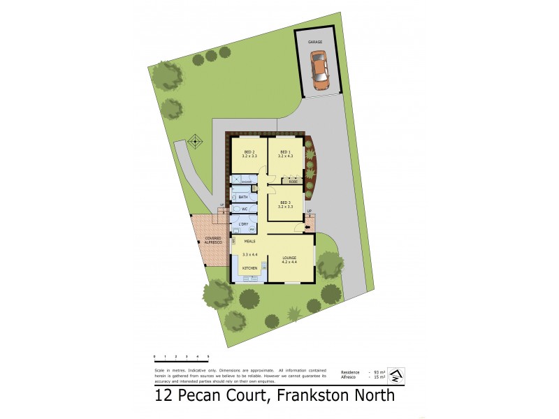 12 Pecan Court, Frankston North VIC 3200 Floorplan