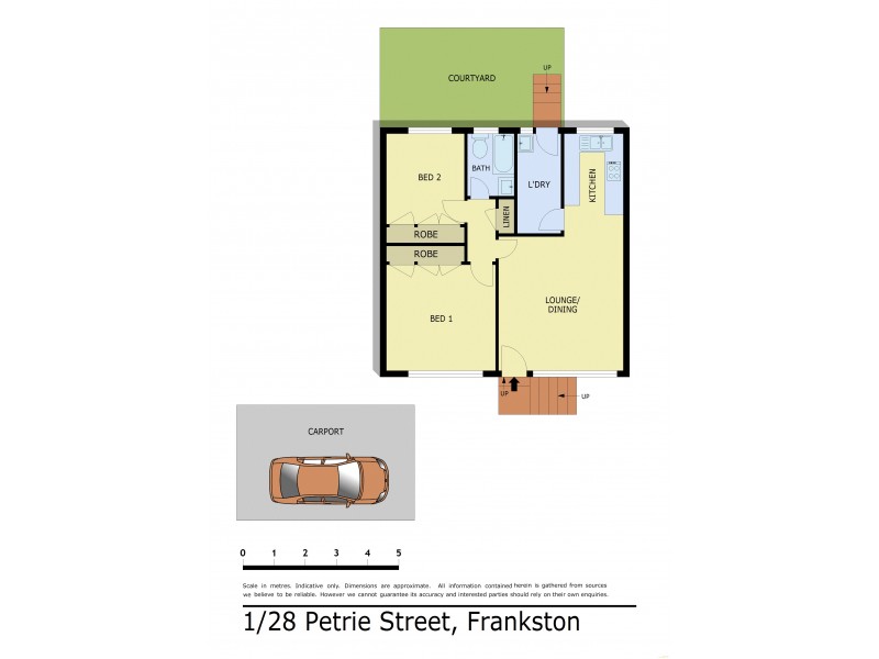 1/28 Petrie Street, Frankston VIC 3199 Floorplan