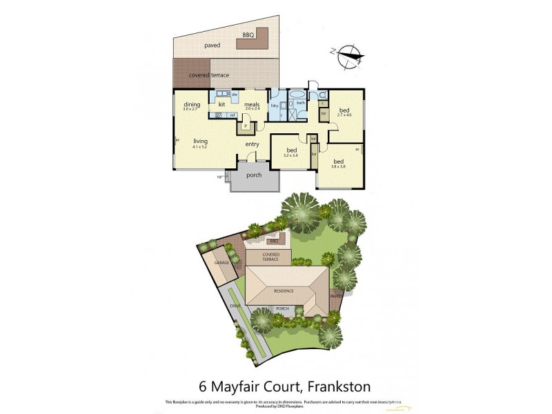 6 Mayfair Court, Frankston VIC 3199 Floorplan