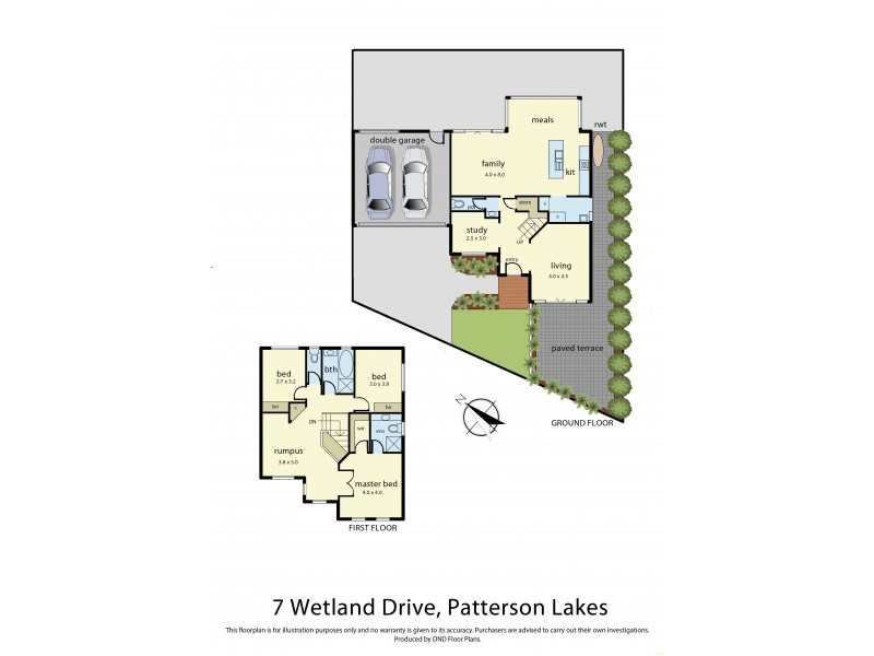 7 Wetland Drive, Patterson Lakes VIC 3197 Floorplan