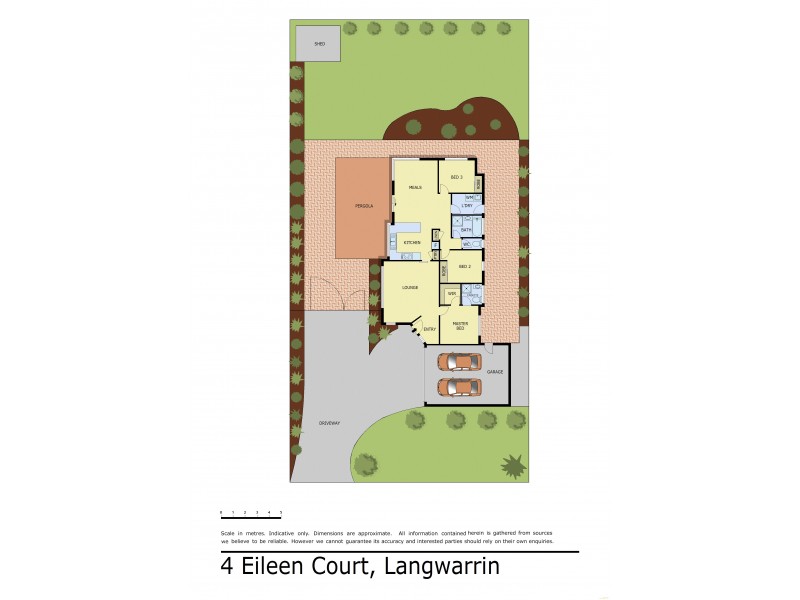 4 Eileen Court, Langwarrin VIC 3910 Floorplan