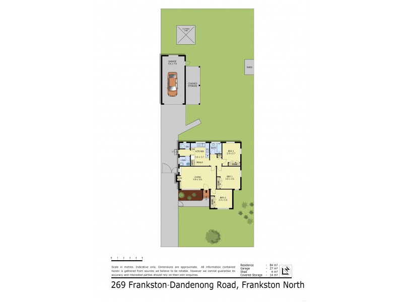 269 Frankston Dandenong Road, Frankston North VIC 3200 Floorplan