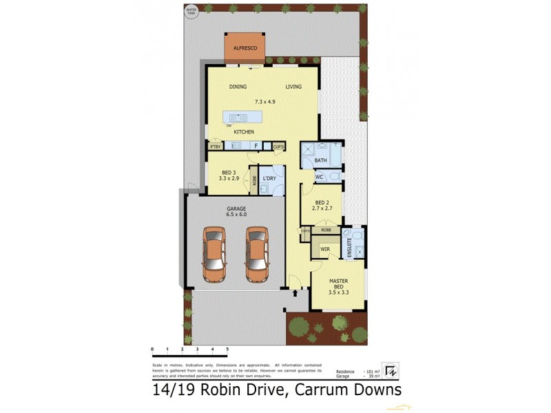 14/19 Robin Drive, Carrum Downs VIC 3201 Floorplan