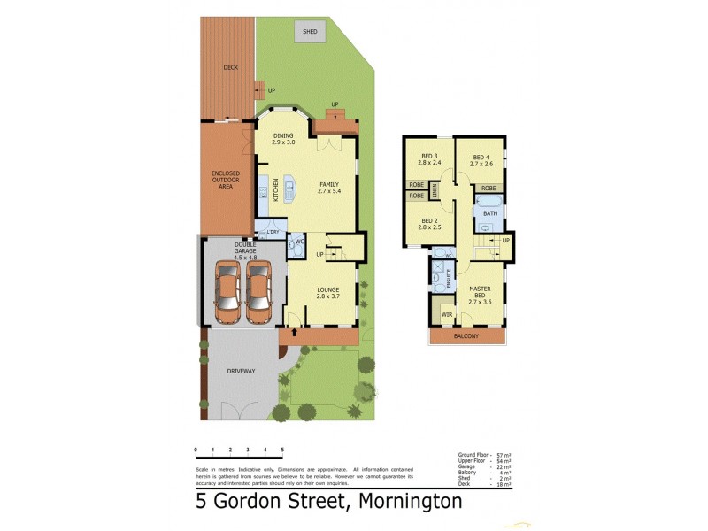 5 Gordon Street, Mornington VIC 3931 Floorplan