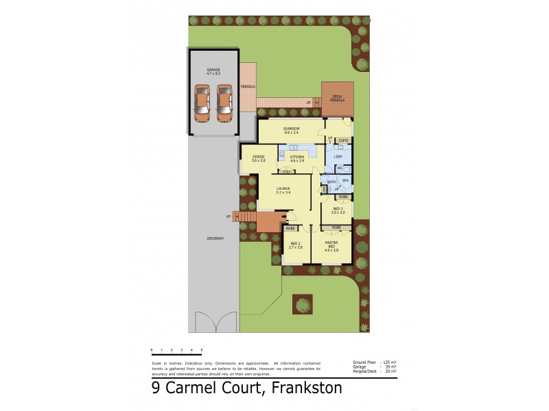 9 Carmel Court, Frankston VIC 3199 Floorplan