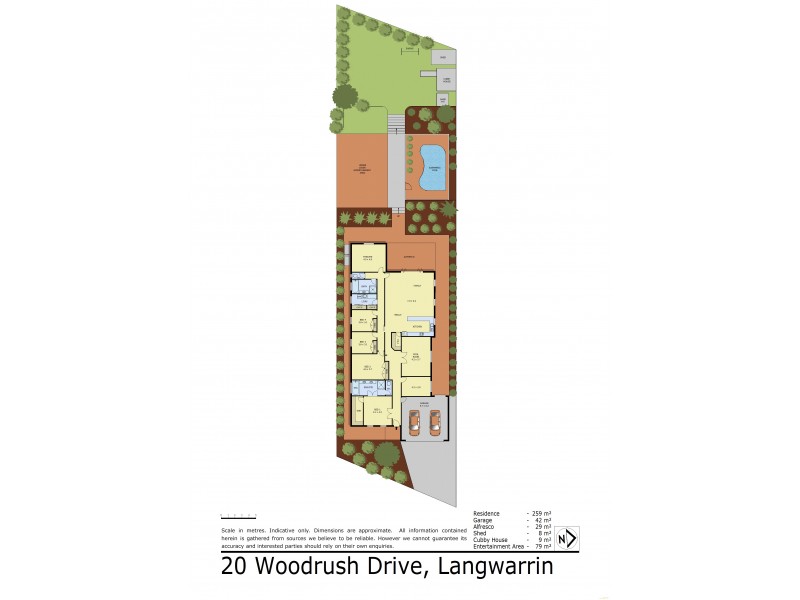 20 Woodrush Drive, Langwarrin VIC 3910 Floorplan