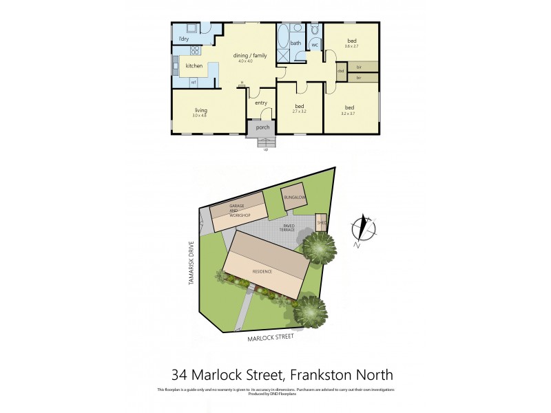 34 Marlock Street, Frankston North VIC 3200 Floorplan
