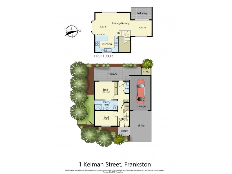 1 Kelman Street, Frankston VIC 3199 Floorplan