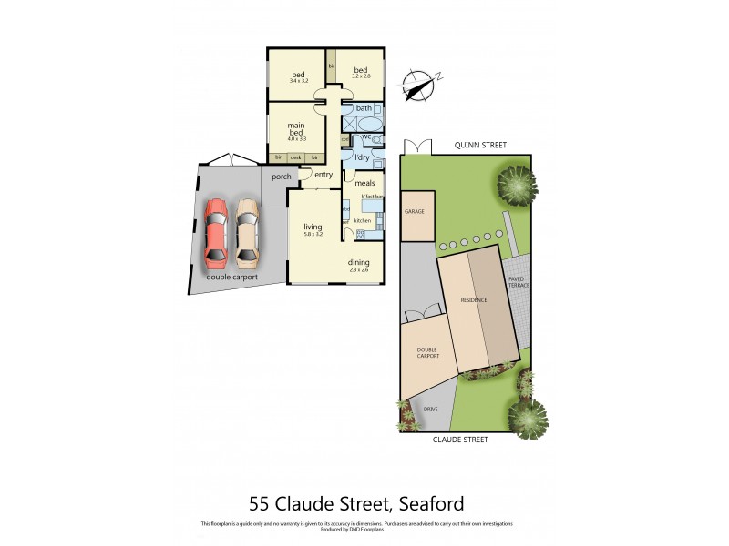 55 Claude Street, Seaford VIC 3198 Floorplan