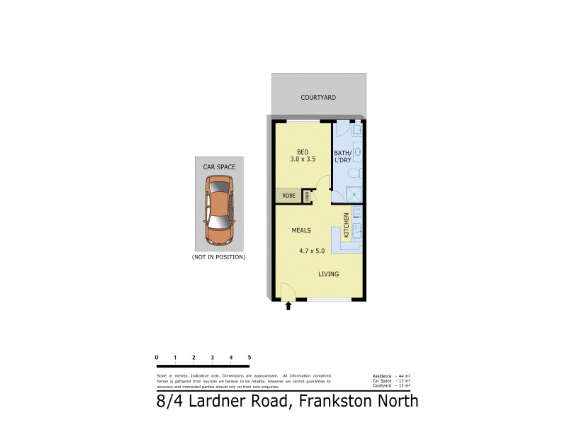 8/4 Lardner Road, Frankston VIC 3199 Floorplan