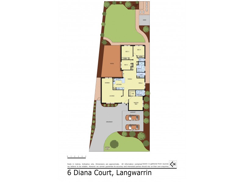 6 Diana Court, Langwarrin VIC 3910 Floorplan