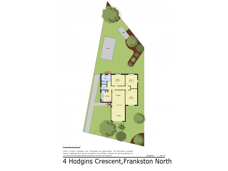 4 Hodgins Crescent, Frankston North VIC 3200 Floorplan