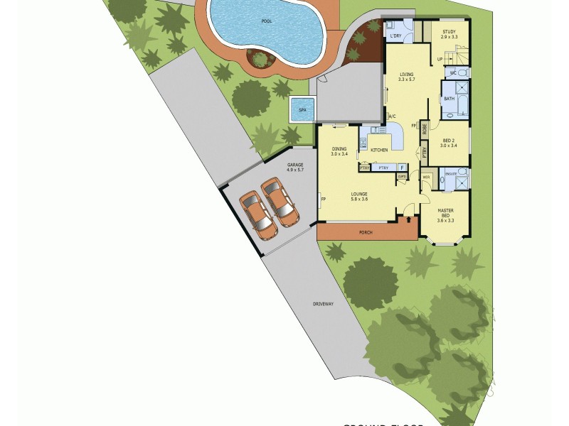 11 Carisbrook Court, Langwarrin VIC 3910 Floorplan