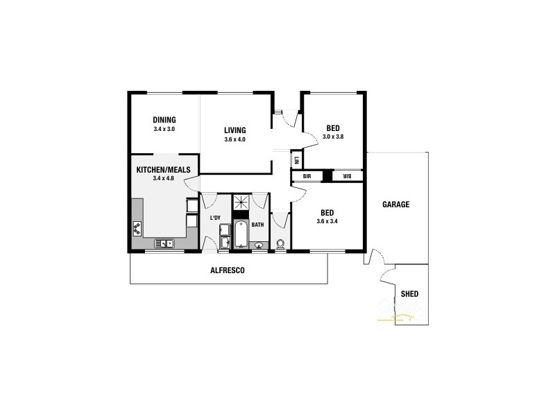 4/12-18 Harold Road, Springvale South VIC 3172 Floorplan