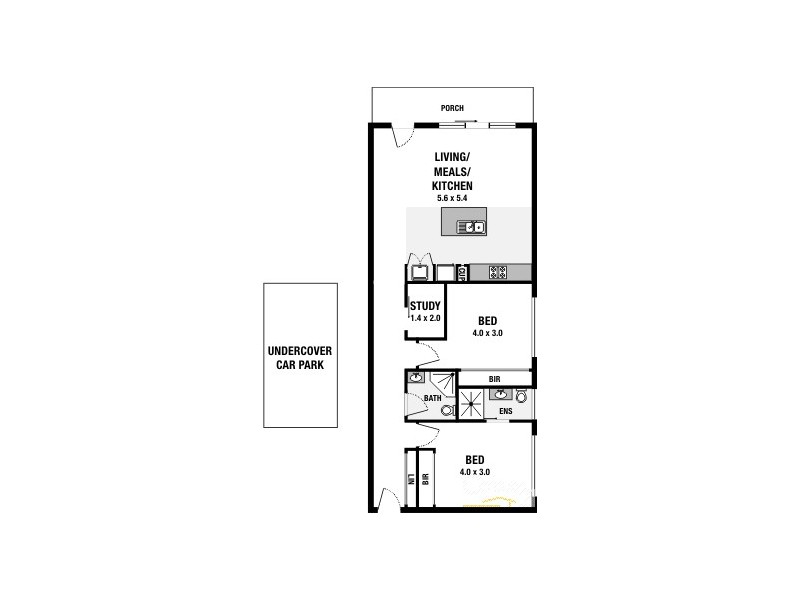 1/1438 Centre Road, Clayton VIC 3168 Floorplan