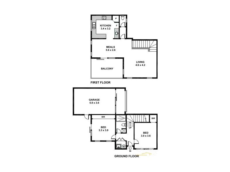 1/135 Corrigan Road, Noble Park VIC 3174 Floorplan