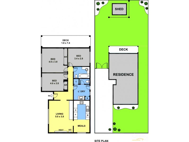 104 Bloomfield Road, Keysborough VIC 3173 Floorplan