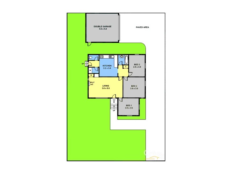 1/2 Wattle Drive, Doveton VIC 3177 Floorplan